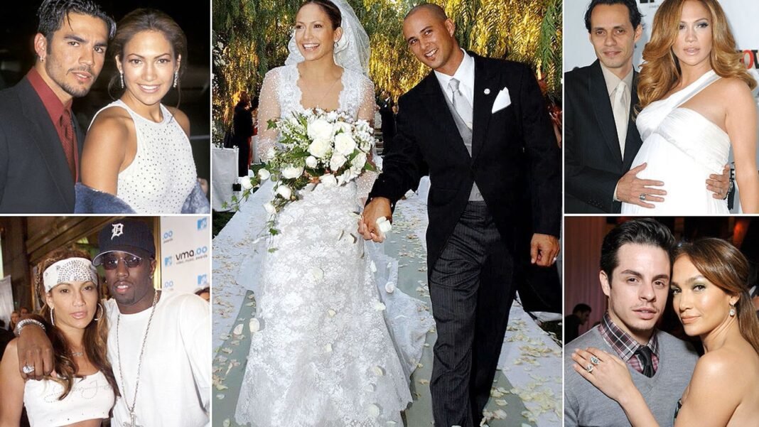 Un recorrido por las parejas de Jennifer Lopez