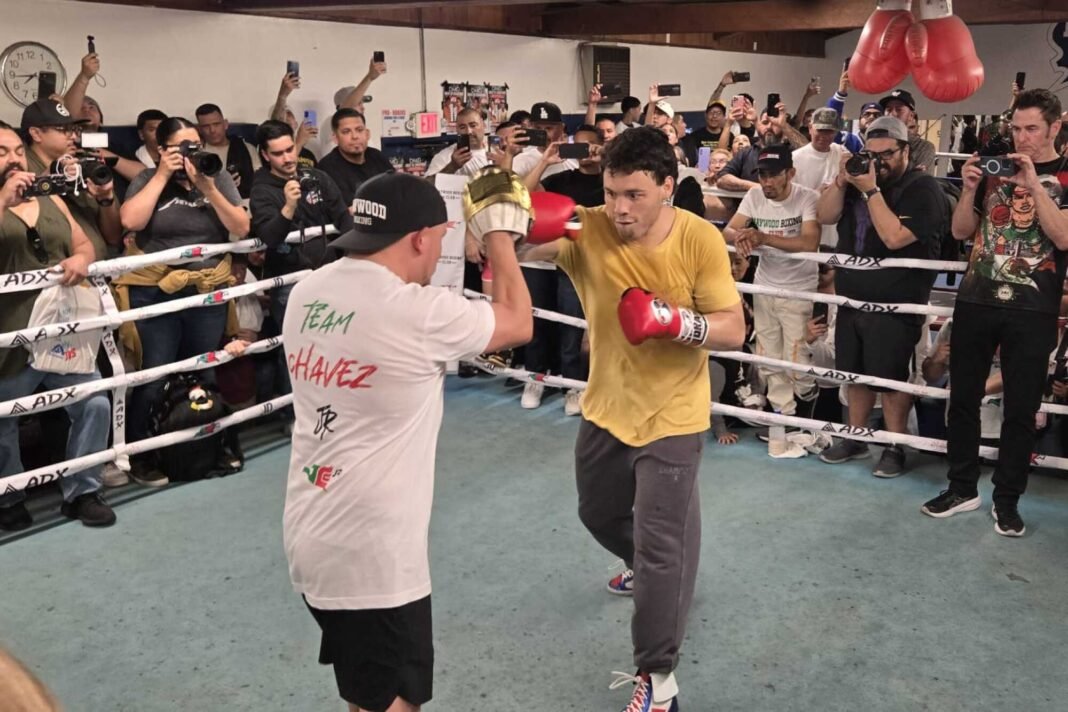 Chávez Jr. desafía el miedo y entrena entre la comunidad angelina afectada por las redadas de ICE