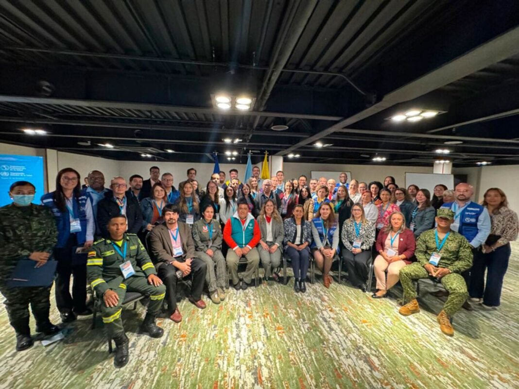 Colombia fortalece la preparación sectorial y el análisis de riesgos de salud y desastres