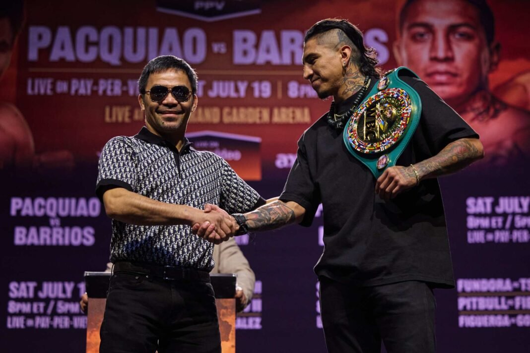 Manny Pacquiao enfrenta al campeón wélter Mario Barrios, pero su verdadero desafío será el tiempo