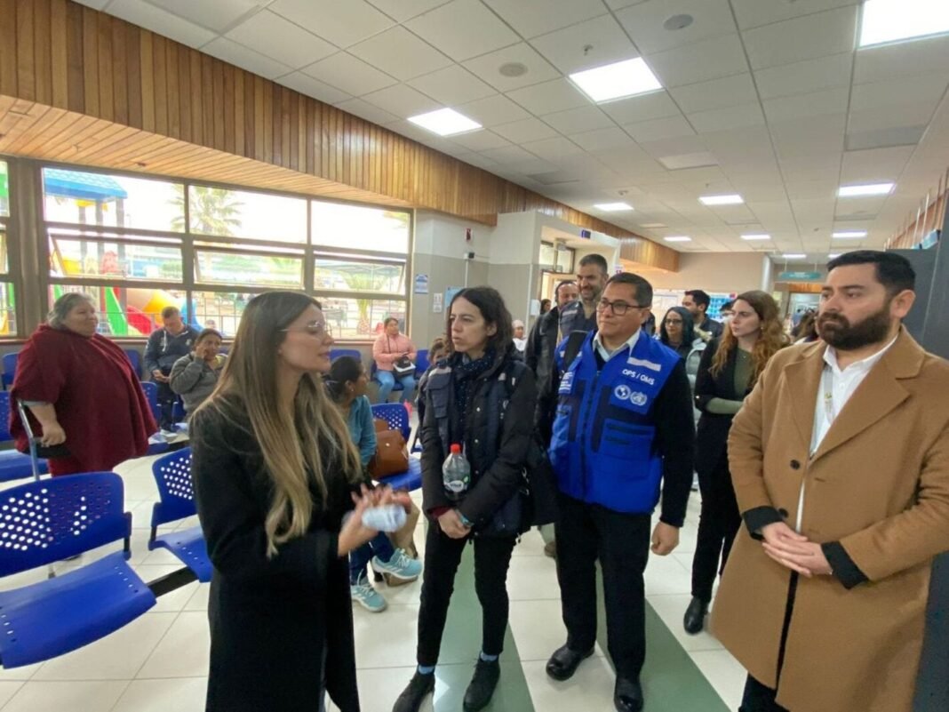 Misión de la OMS con apoyo de la OPS inicia trabajo en Chile para abordar la salud de migrantes y refugiados