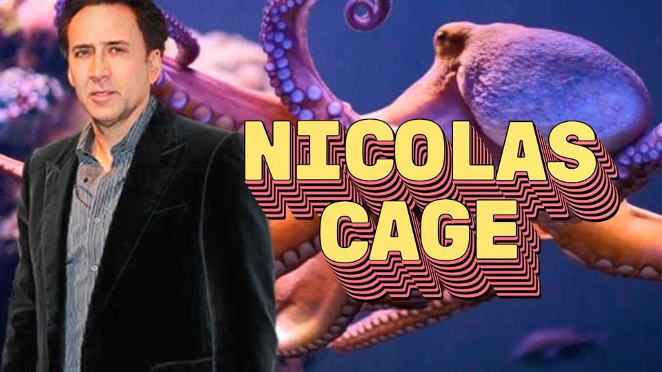 Nicolas Cage tuvo un pulpo como profesor de interpretación