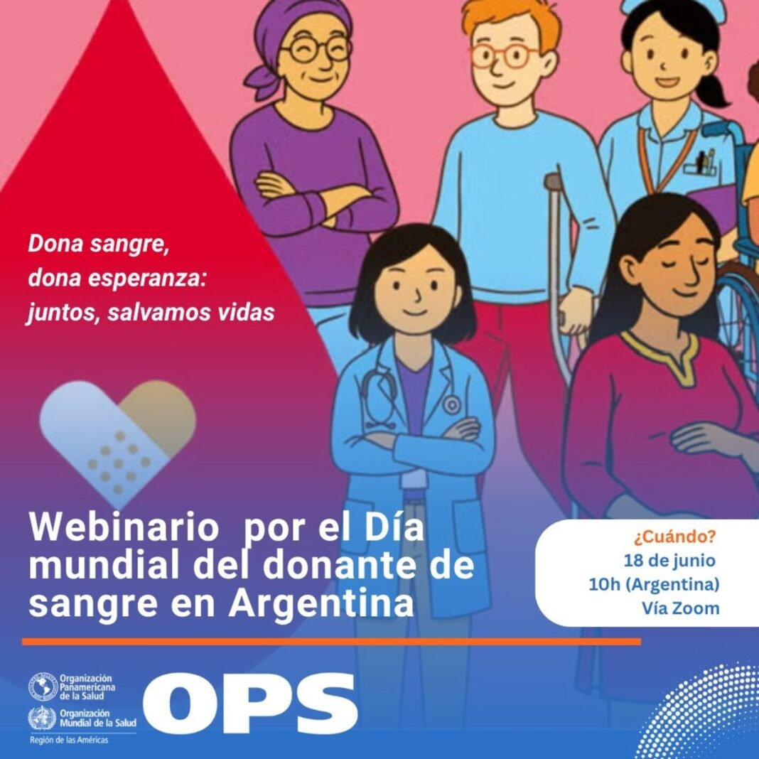 OPS realizó seminario sobre estrategias y desafíos para promover la donación de sangre