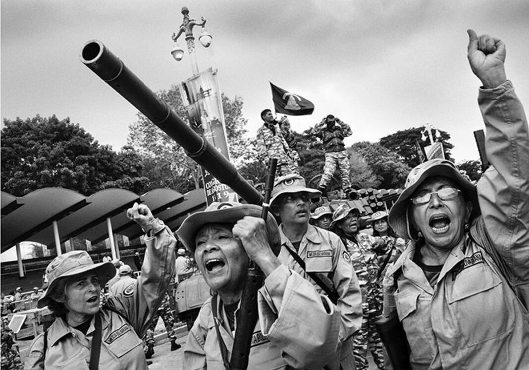 La parodia armada de la revolución bolivariana