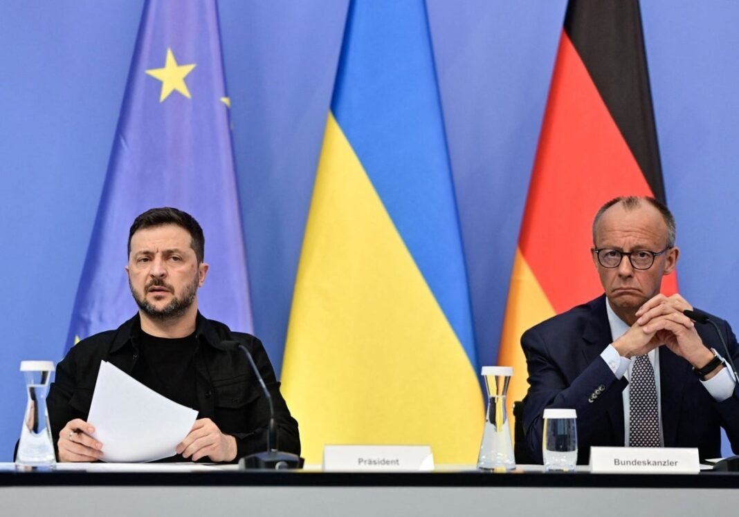 Los líderes europeos y Zelenski ven más cerca la paz en Ucrania tras hablar con Trump