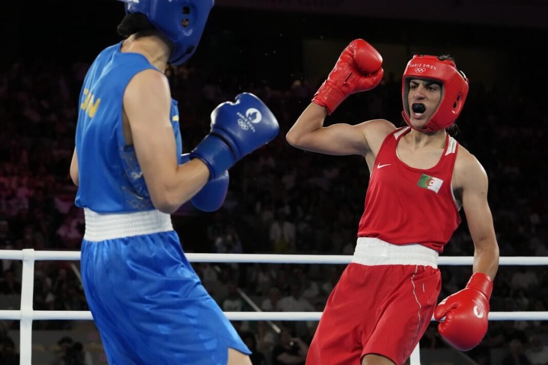 La campeona olímpica Imane Khelif lucha contra la regla de pruebas genéticas de sexo en World Boxing