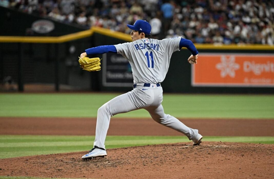 Los relevistas Roki Sasaki y Clayton Kershaw ayudan a los Dodgers a reducir el número mágico a 1.