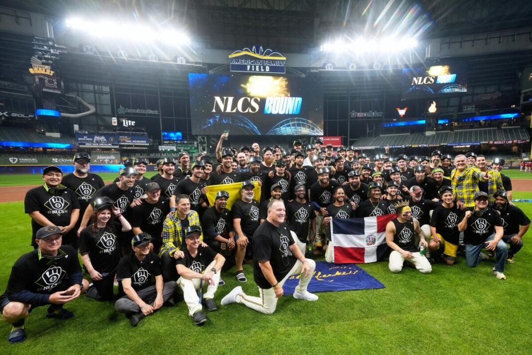 Cerveceros vencen a Cachorros y chocarán con Dodgers en Serie de Campeonato de la Liga Nacional
