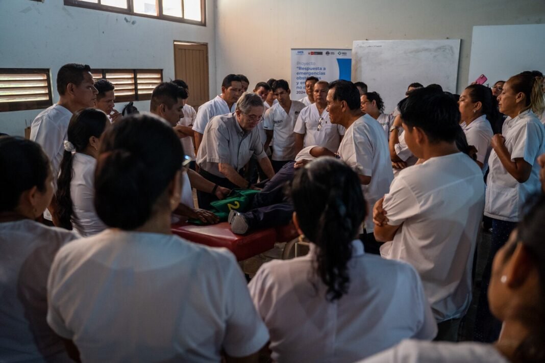 Enfrentando a la mortalidad materna: OPS y MINSA fortalecen competencias en emergencias obstétricas en Loreto