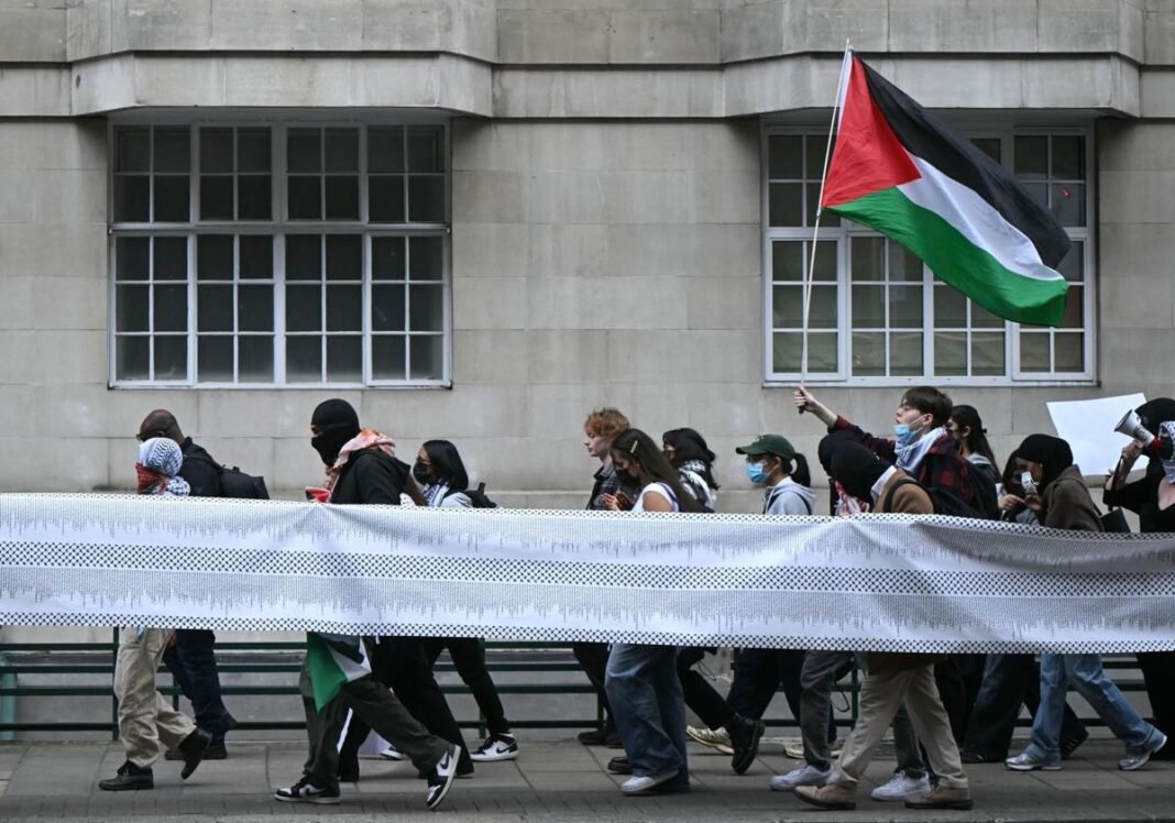 Las protestas contra Israel no dan tregua y enturbian el segundo aniversario del ataque de Hamás el 7-O