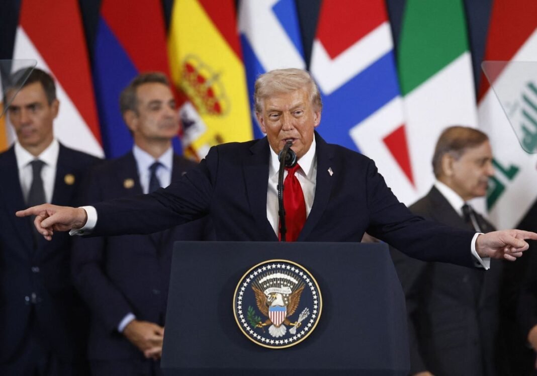 Trump proclama que «por fin tenemos paz en Oriente Próximo», pese a la incertidumbre sobre el futuro de Palestina