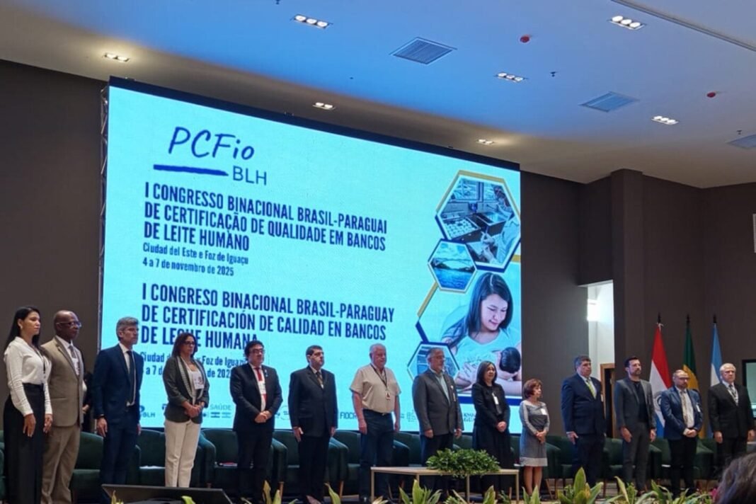 Brasil y Paraguay realizan el 1º Congreso Binacional de Certificación de Calidad en Bancos de Leche Humana