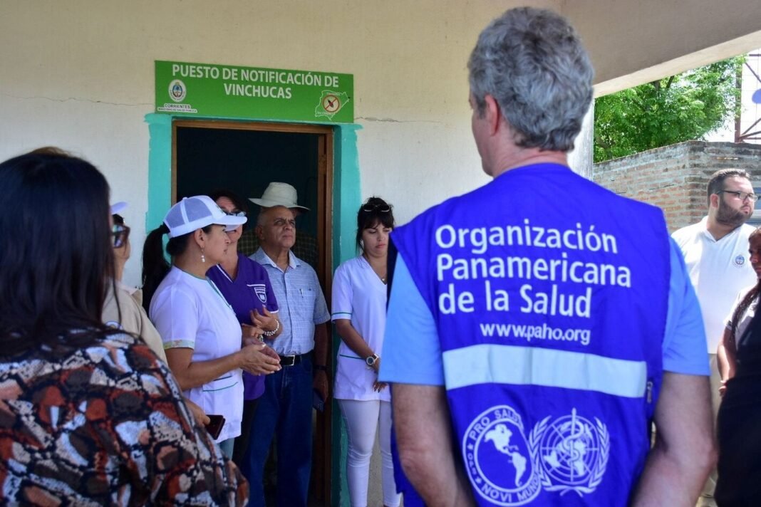 Con apoyo de la OPS, una comisión independiente evaluó los avances en la interrupción vectorial de la enfermedad de Chagas en Argentina