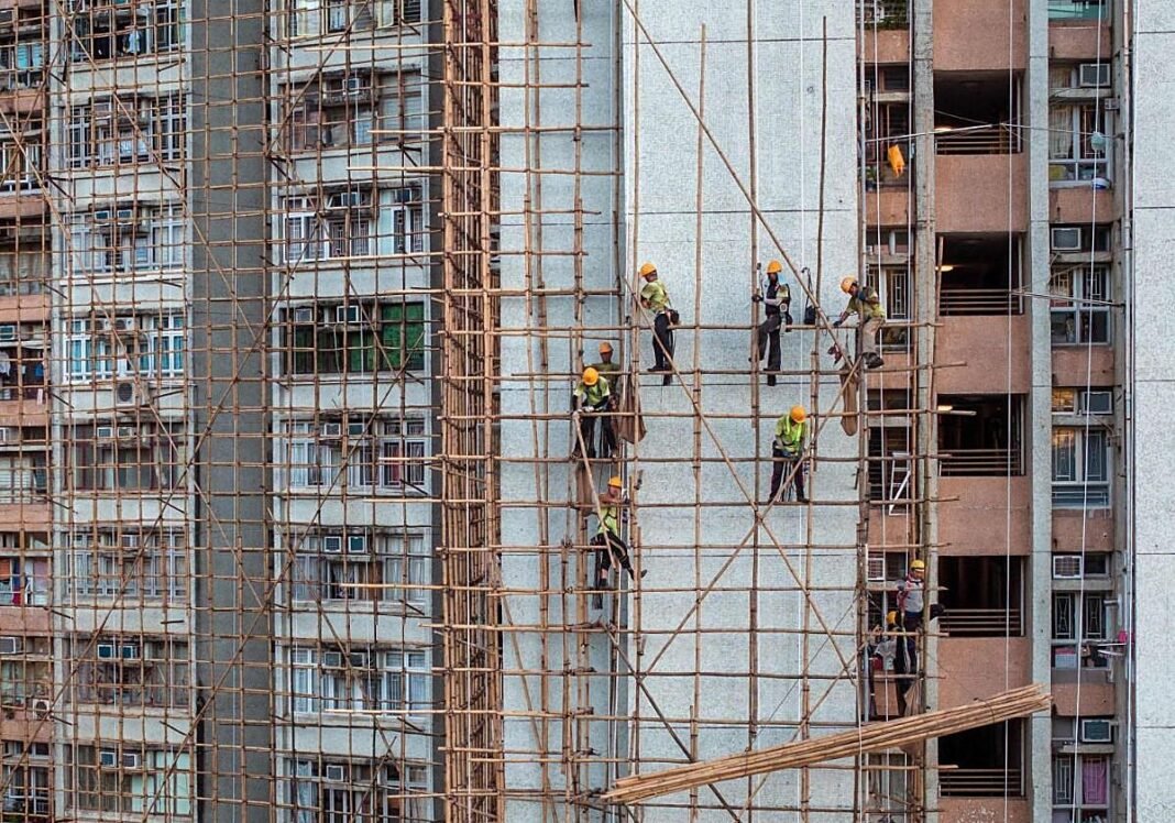 Los andamios de bambú en Hong Kong: una tradición que resultó letal