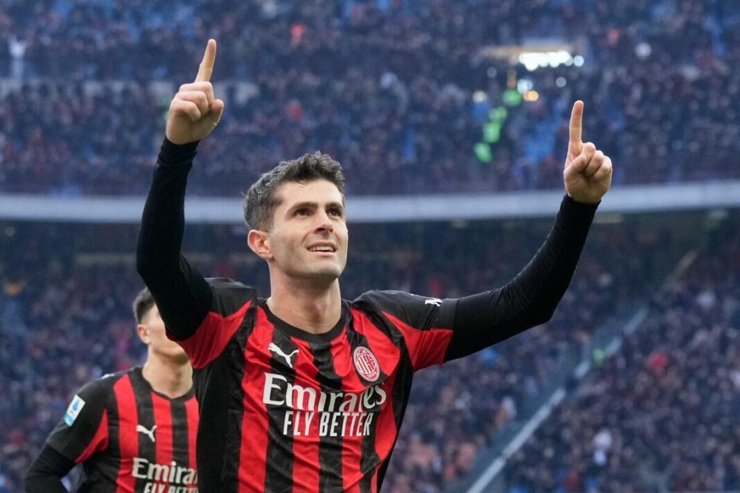 Pulisic cierra 2025 con un gol para el AC Milan y espera más con EEUU en Mundial 2026