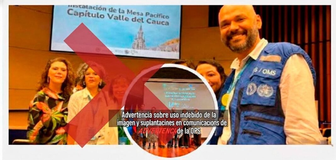 Advertencia sobre uso indebido de la imagen y suplantaciones en comunicaciones de la OPS