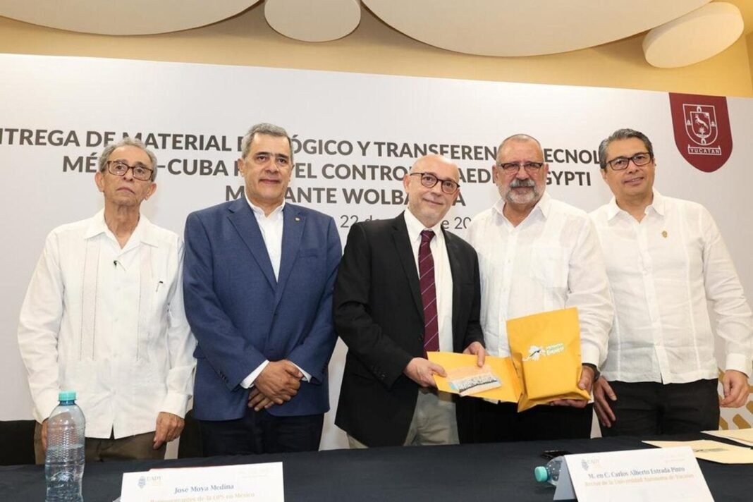 México y Cuba fortalecen cooperación bilateral, OPS acompaña los esfuerzos para el control del Aedes aegypti