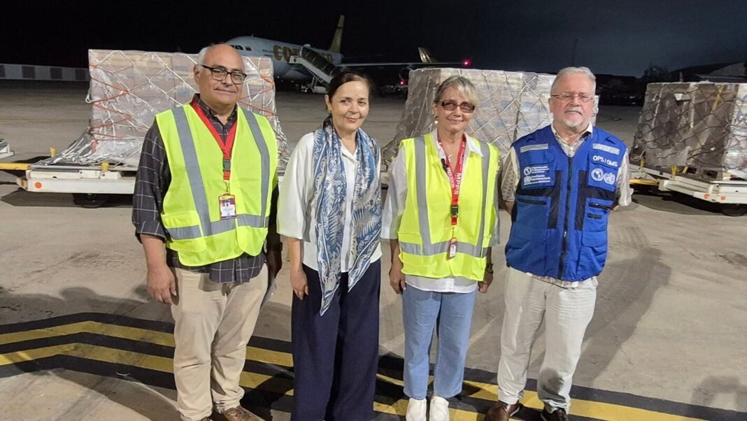 Venezuela recibe cuarto lote de insumos renales donados por Brasil