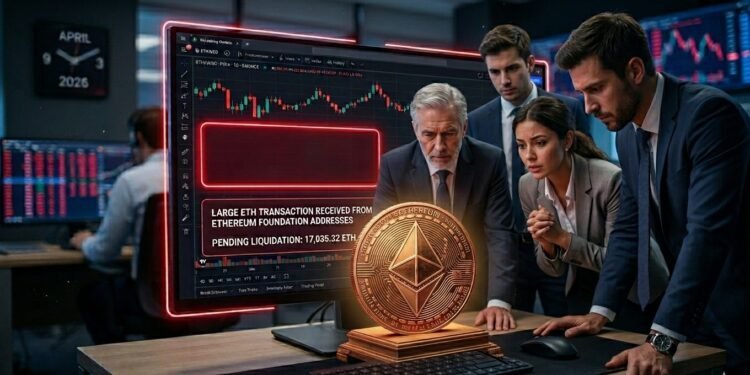 Analisis Fundacion Ethereum Retira 40 Millones en ETH Desatando Especulaciones en el Mercado
