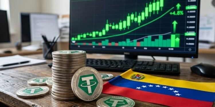 Escalada de USDT en Venezuela Reflejo de la Crisis Cambiaria y la Devaluacion del Bolivar