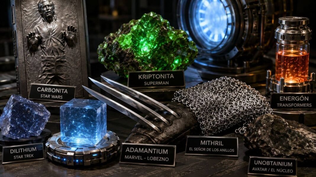 Materiales Ficticios que Inspiran la Ciencia Real De la Kriptonita a las Aleaciones del Futuro