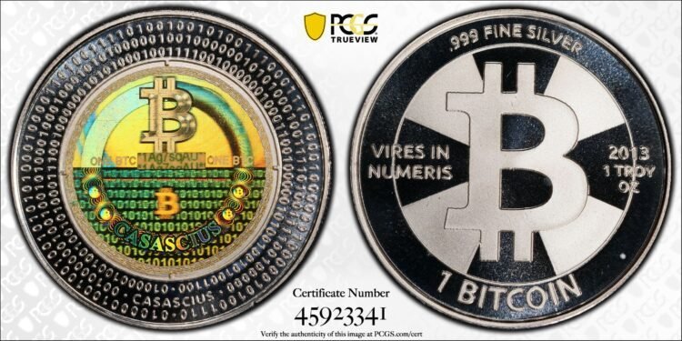 Redencion Historica Una Moneda Casascius de 1 BTC Despierta Tras Una Decada Sellada