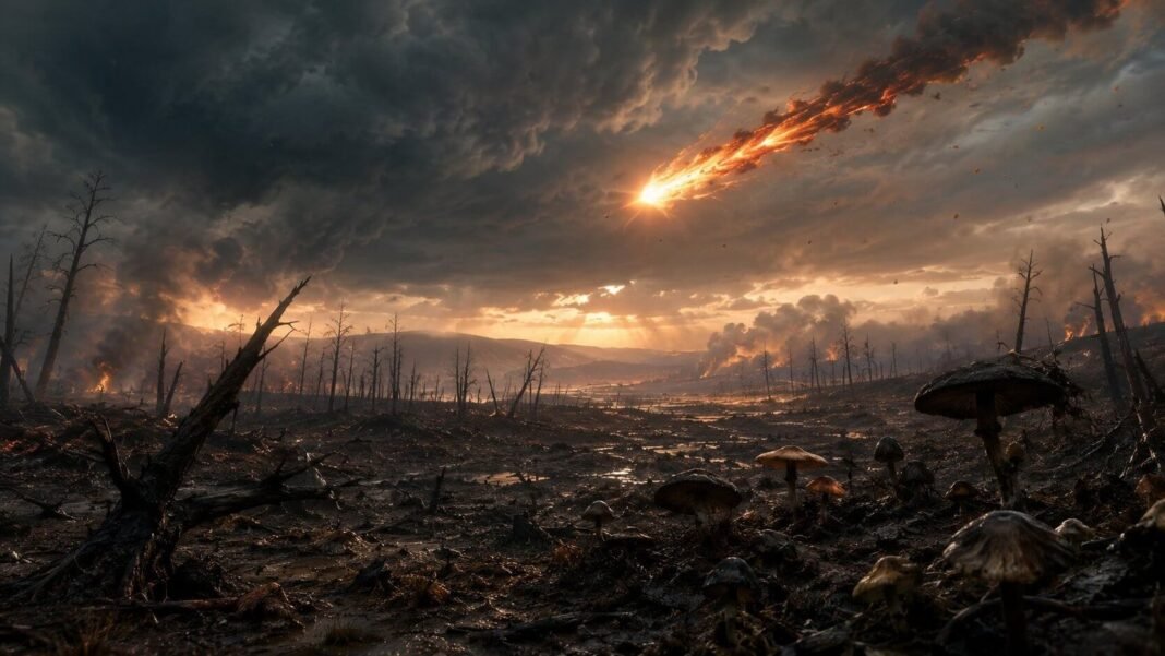 Cataclismo K-Pg: Nueva Evidencia de una ‘Proliferación Fúngica Global’ Antes y Después del Impacto Asteroidal