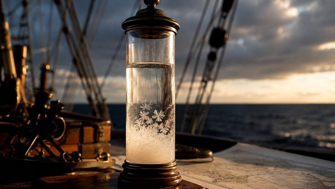 El Storm Glass de FitzRoy El Dispositivo Quimico que Precedio a la Meteorologia Moderna