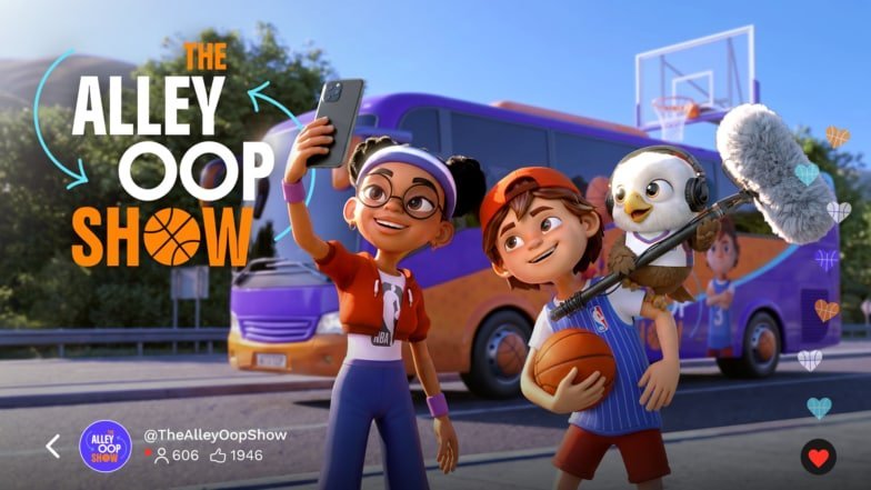 La NBA Lanza ‘The Alley & Oop Show’: Una Innovadora Estrategia Animada para Audiencias Globales