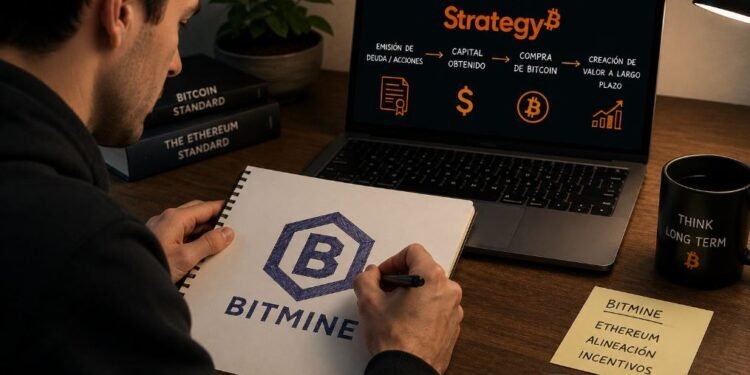 Bitmine Adopta Polemico Modelo de Strategy para Ethereum Frente a Perdidas No Realizadas