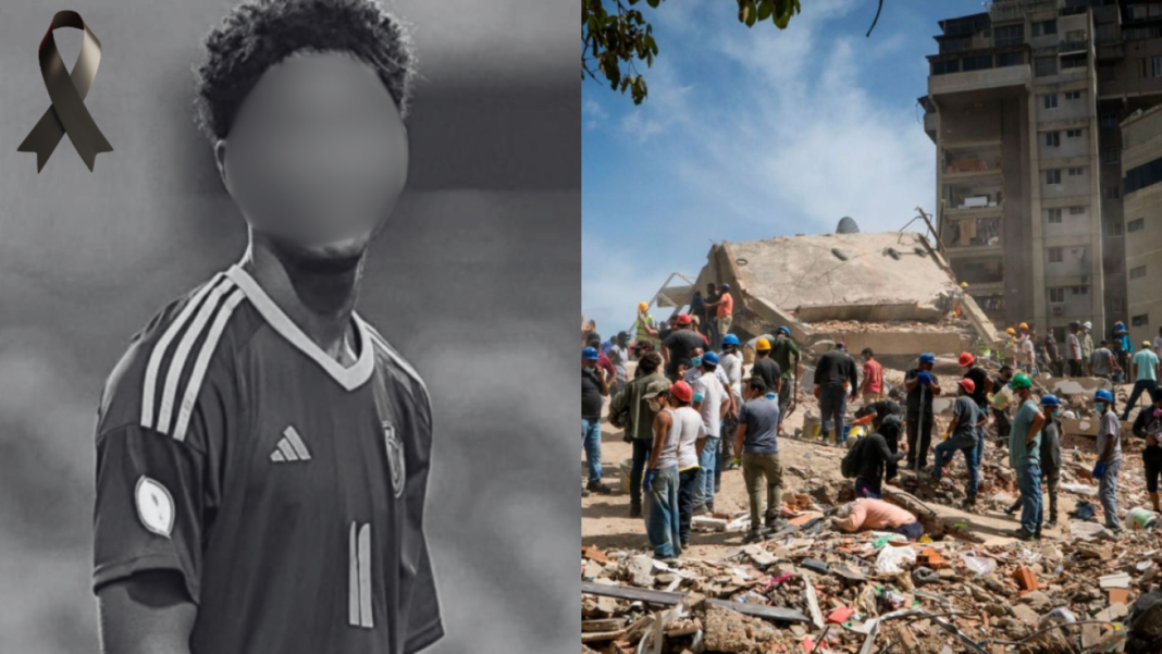 Tragedia Sismica en Venezuela Fallece Promesa del Futbol Nacional Yimvert Berroteran
