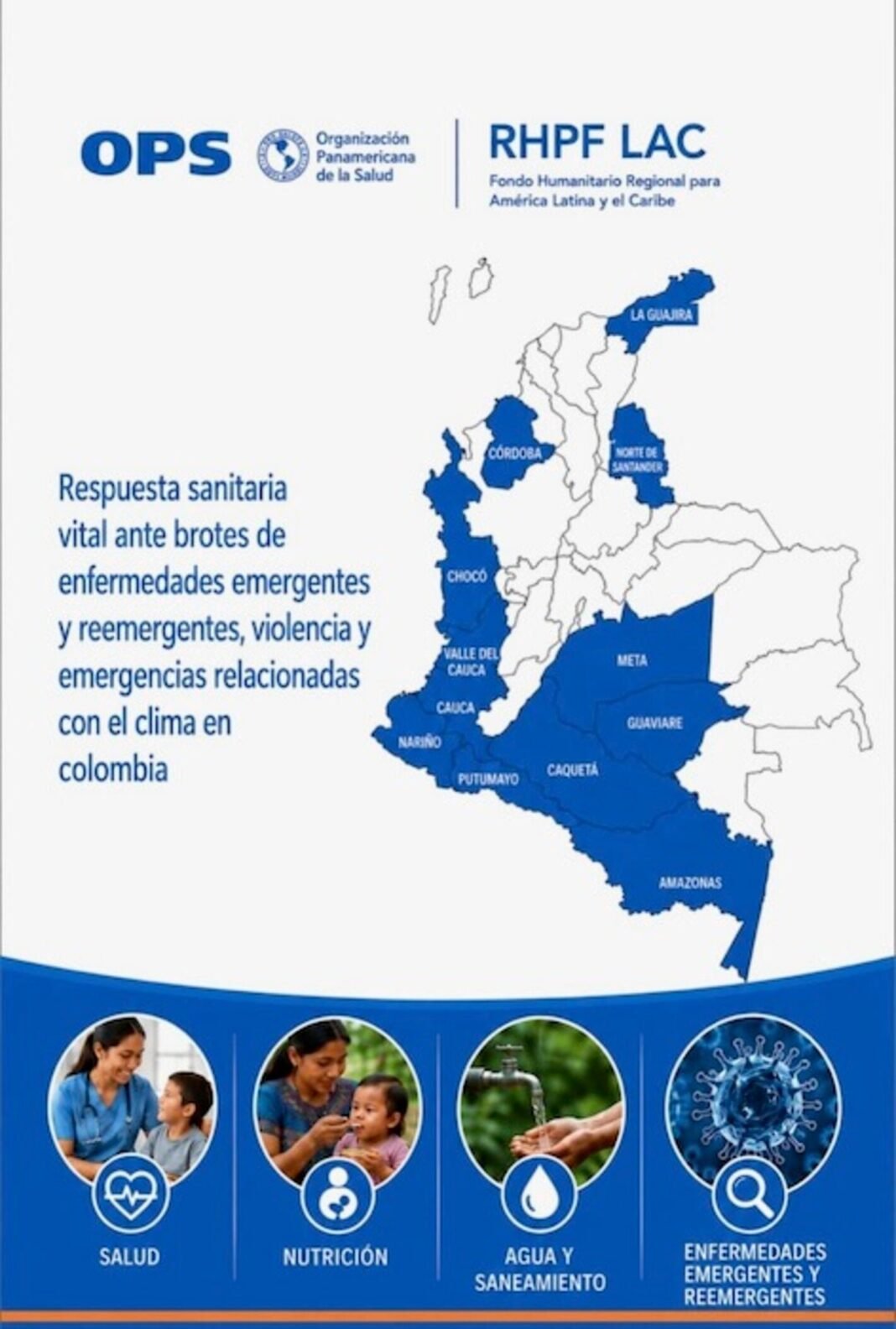 Colombia: Masiva ‘Intervención Humanitaria’ Refuerza Salud en Zonas Vulnerables