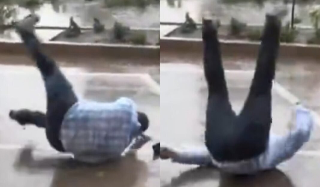 Exposición y Riesgos La Caída Viral de un Reportero en Cobertura de Lluvias en Guadalajara
