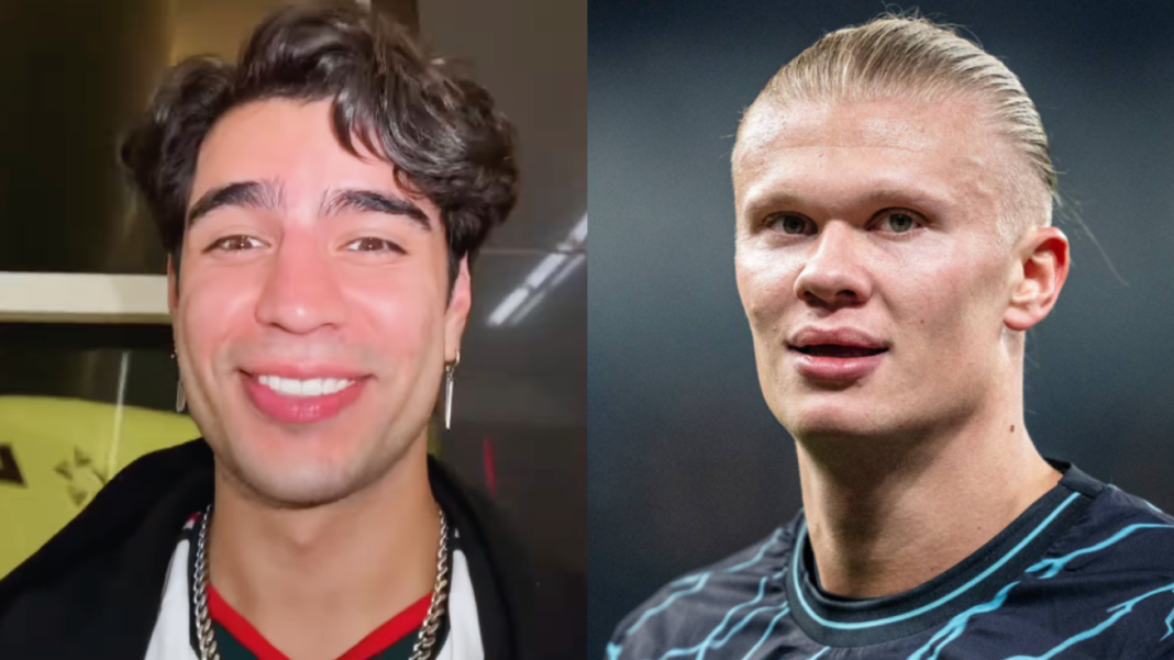 La Curiosa Conexión Digital entre Erling Haaland y Aarón Mercury: ¿Amistad Genuina o Estrategia de Contenido?