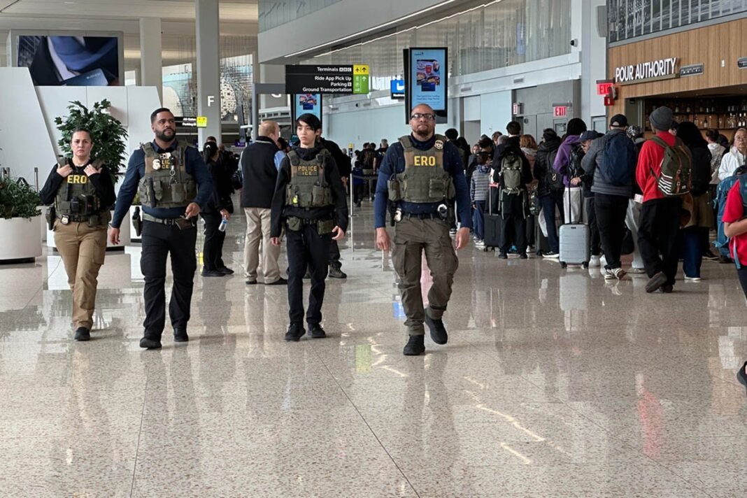 Incremento en detenciones de parejas extranjeras con visas vencidas Un analisis critico de la politica migratoria estadounidense