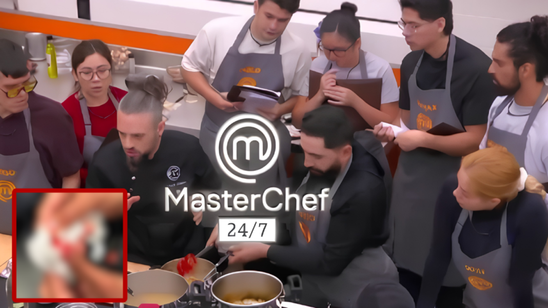 Incidente Crítico en MasterChef 24/7: Participante ‘Antrax’ Sufre Corte Profundo en Desafío Culminante
