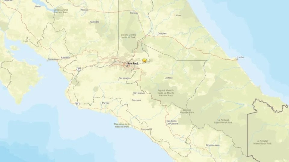 Costa Rica: Análisis de ‘sismos seguidos’ en San José y su Contexto Tectónico Regional Costa Rica Analisis de sismos seguidos en San Jose y su Contexto Tectonico Regional