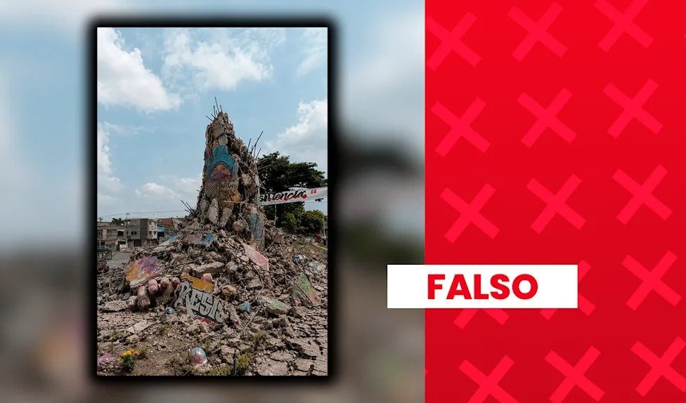 Desinformación Digital: La Falsedad de la Destrucción del Monumento a la Resistencia en Cali