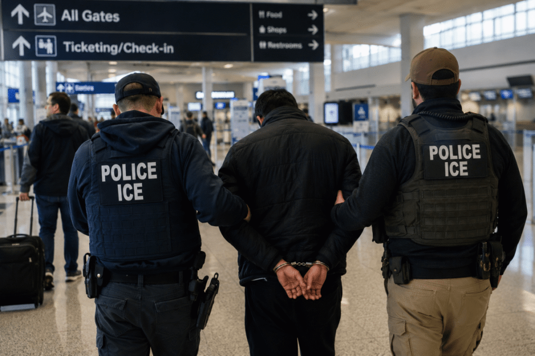 Escalada de Tensiones: Aerolíneas Desafían los ‘Operativos de ICE’ en Aeropuertos Estadounidenses
