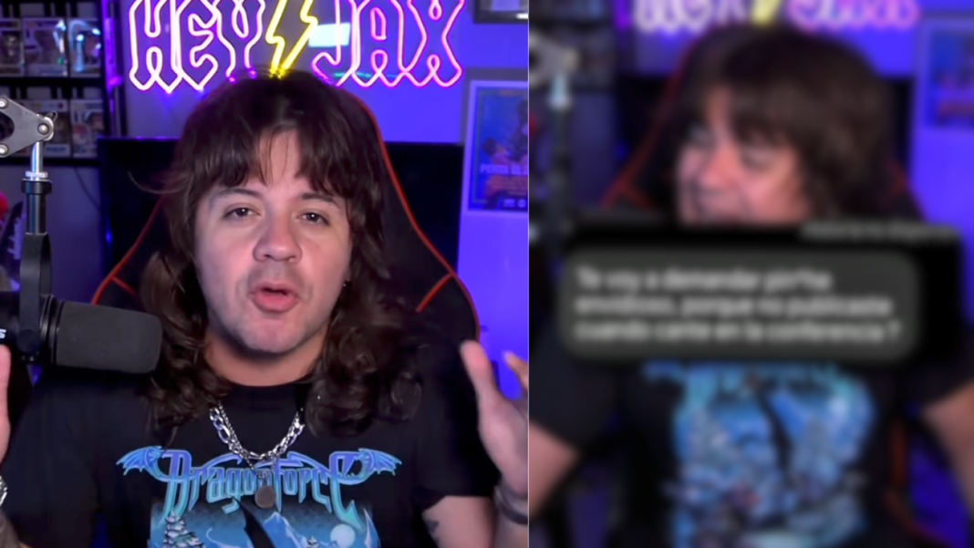 Controversia en Redes: Influencer HeyJax Denuncia Insultos y Amenazas de Famoso Cantante Mexicano