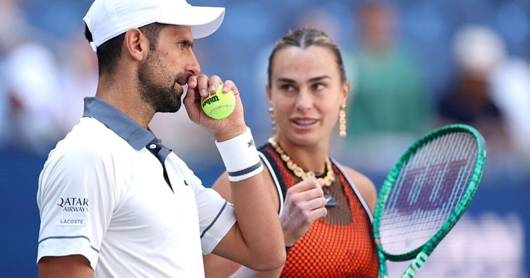 Novak Djokovic y Aryna Sabalenka se Retiran del US Open Mixed Doubles Novak Djokovic y Aryna Sabalenka se Retiran del US Open Mixed Doubles