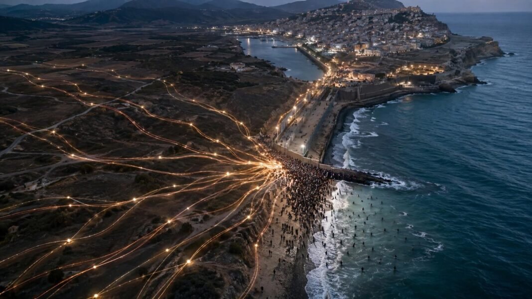 Crisis Fronteriza en Ceuta: El Entramado Invisible Detrás de la Migración Masiva de 2026 Crisis Fronteriza en Ceuta El Entramado Invisible Detras de la Migracion Masiva de 2026