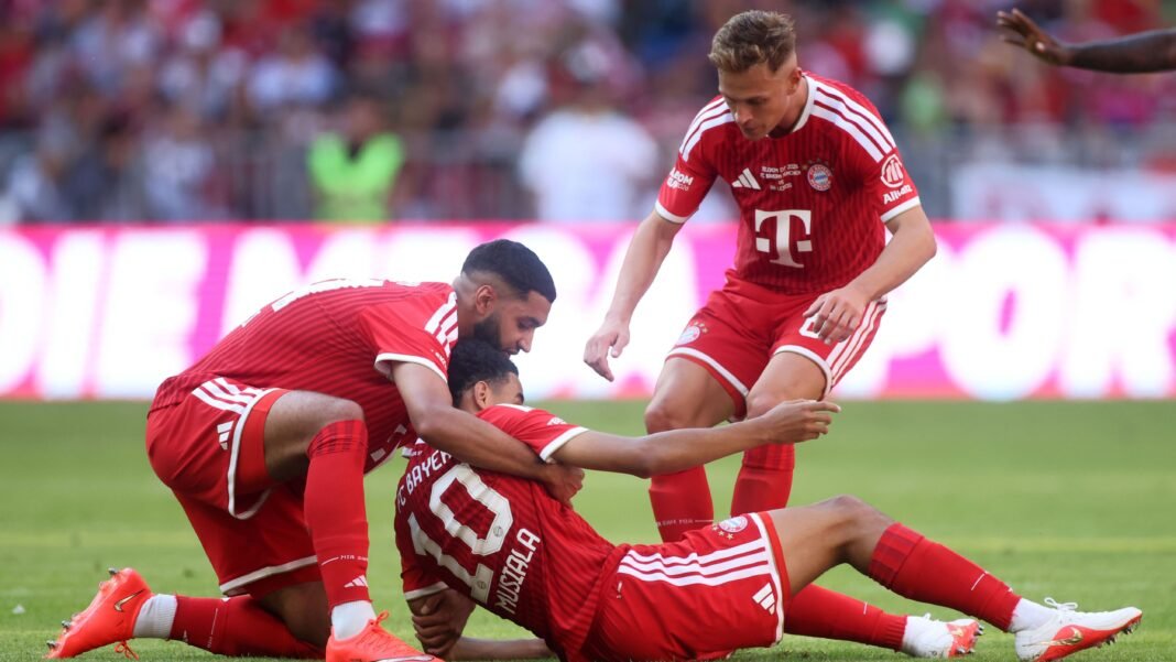 Susto por Colapso de Jamal Musiala en Partido del Bayern Múnich