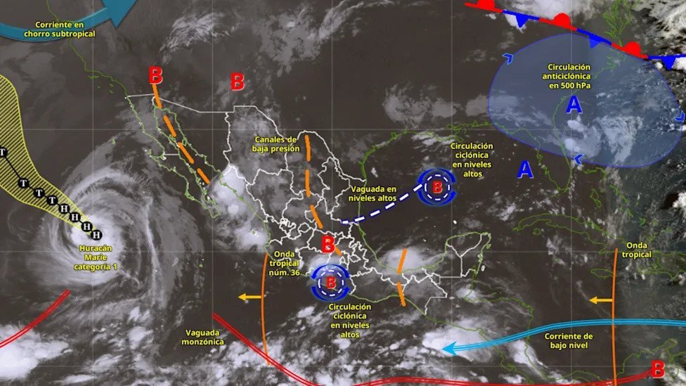 México: ‘Lluvias Intensas’ y Temperaturas Extremas Ponen en Alerta al Territorio Nacional Mexico Lluvias Intensas y Temperaturas Extremas Ponen en Alerta al Territorio Nacional