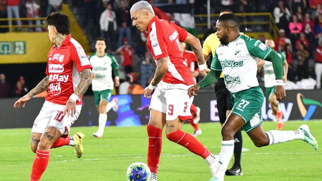 Deportivo Cali Vence a Santa Fe en Bogotá y Escala en la Liga Betplay Deportivo Cali Vence a Santa Fe en Bogota y Escala en la Liga Betplay