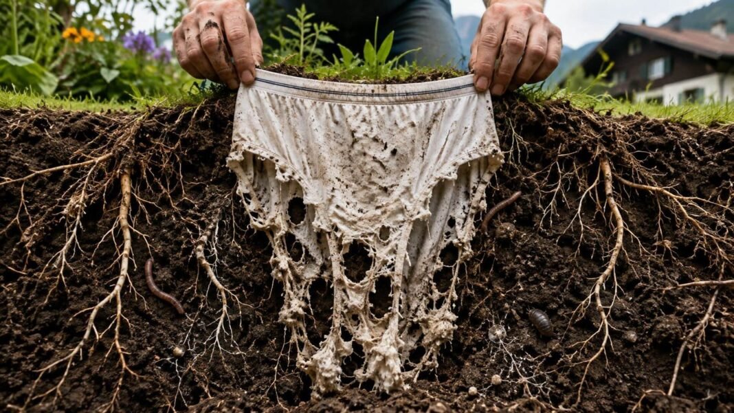 El Underpants Index Cientificos Suizos Revelan un Metodo Novedoso para Evaluar la Salud del Suelo