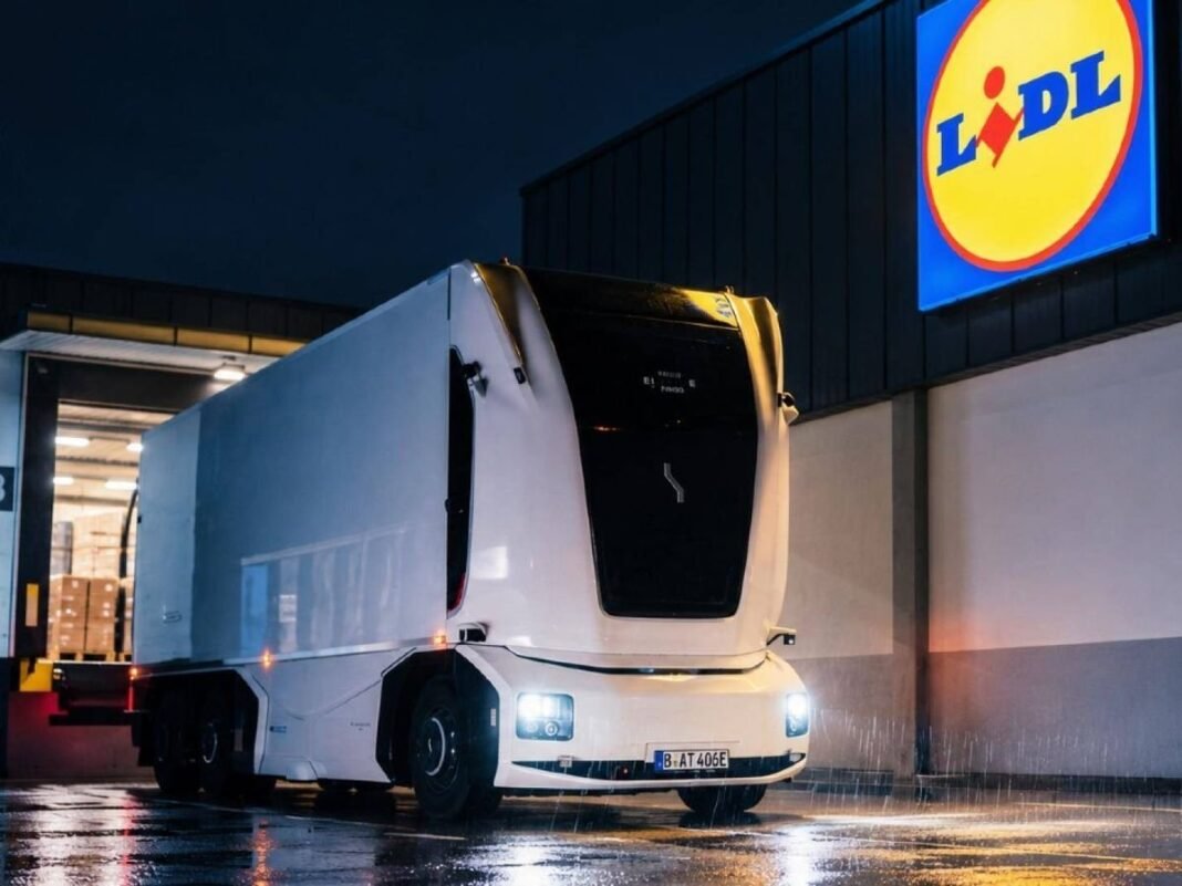 Lidl y la Era de la ‘Logística Autónoma’: Camiones con IA Redefinen el Transporte en Europa Lidl y la Era de la Logística Autónoma Camiones con IA Redefinen el Transporte en Europa