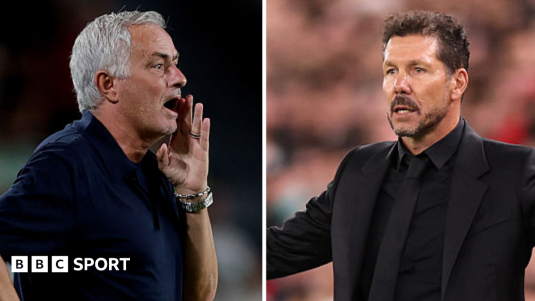 Mourinho y Simeone Reviven Intensa Rivalidad en el Derbi de Madrid Mourinho y Simeone Reviven Intensa Rivalidad en el Derbi de Madrid