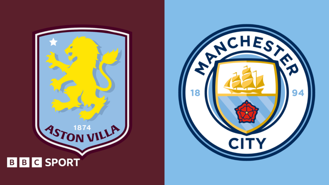 Aston Villa vs Manchester City