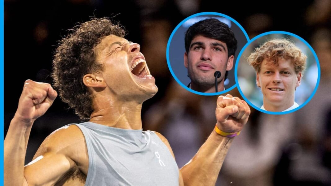 Ben Shelton Desafía la Narrativa Creciente sobre Jannik Sinner y Carlos Alcaraz Ben Shelton Desafia la Narrativa Creciente sobre Jannik Sinner y Carlos Alcaraz